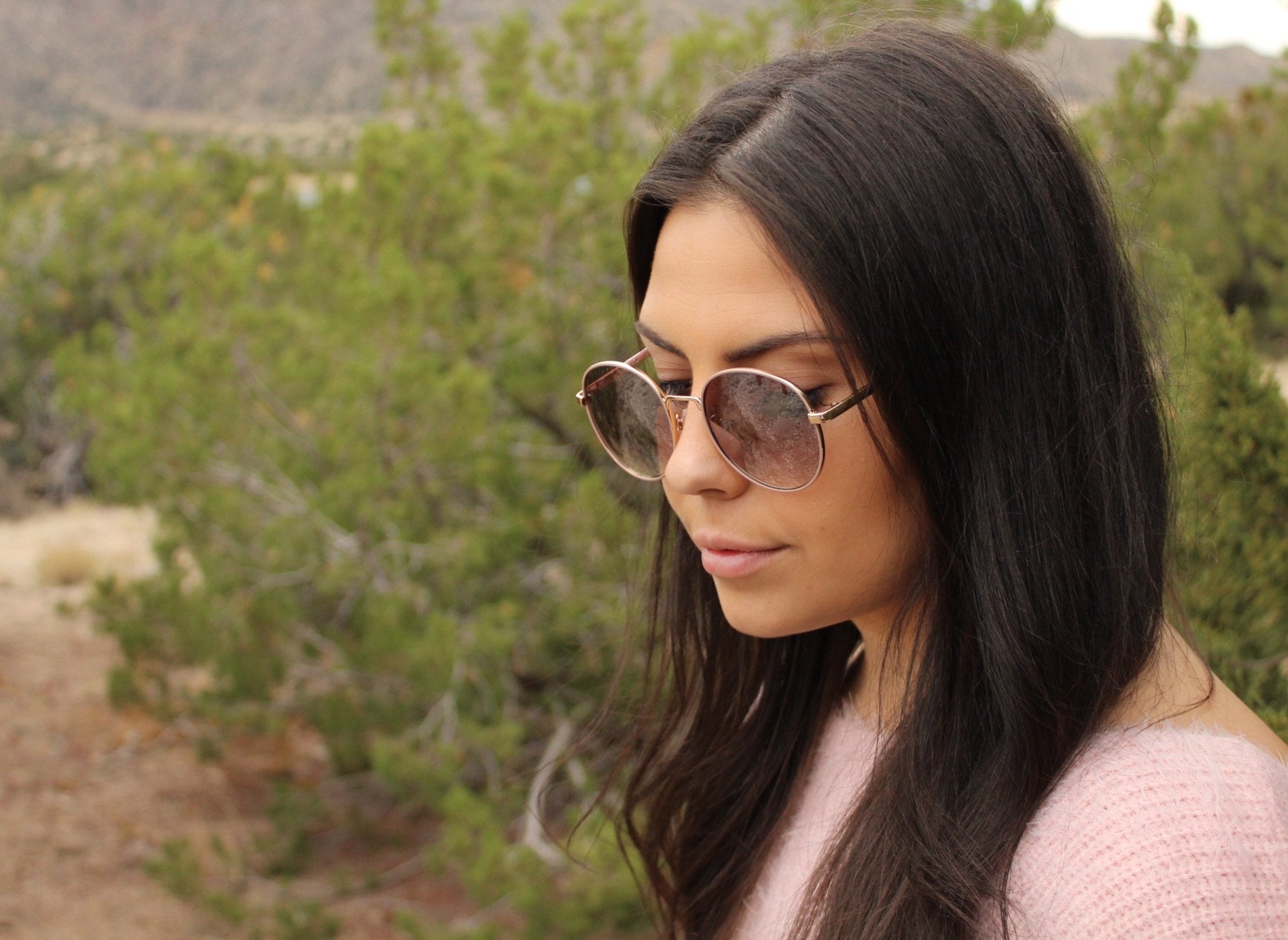 Round Frame Sunglasses