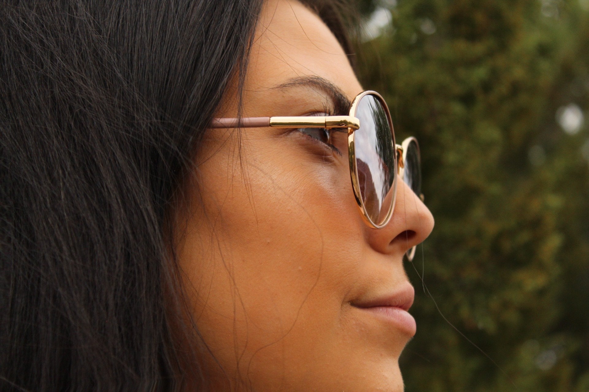 Round Frame Sunglasses
