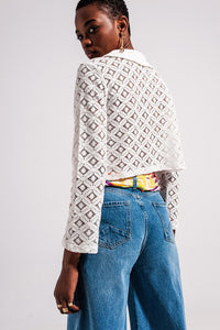 Helena Crochet Top